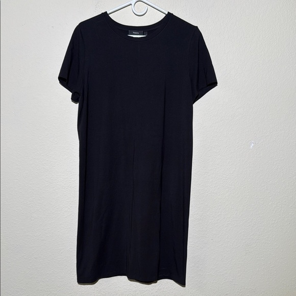 Theory Continuous Tee Dress in Pima Cotton-Modal - Picture 2 of 5